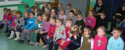 Spotkanie w Szkole Podstawowej  w Słosinku